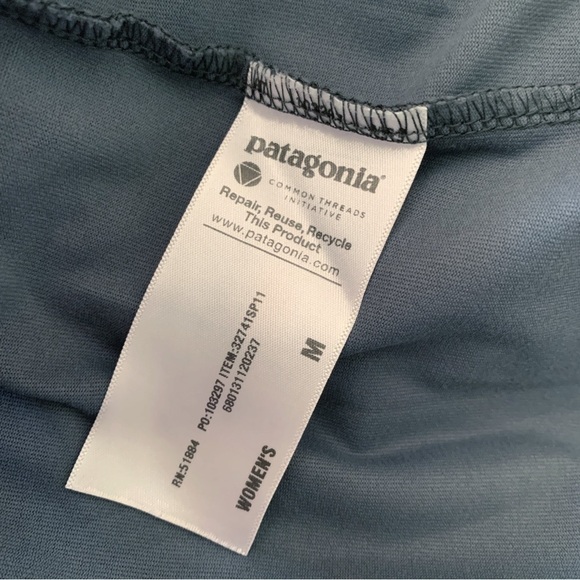 Patagonia Bandha Geometric Print Tank Top Medium Grey - Picture 5 of 7